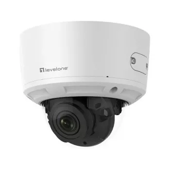 LevelOne FCS-3098 Gemini Zoom telecamera IP dome 8MP H.265 PoE IR interno/esterno