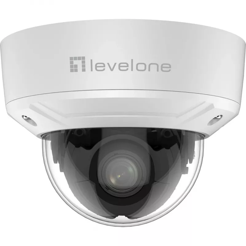 LevelOne FCS-3616 telecamera IP dome per esterni 6MP con IR, PoE, H.265