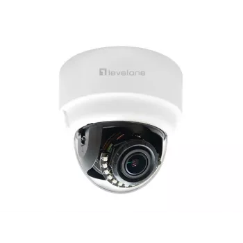 LevelOne FCS-3303 telecamera IP dome 3MP con PoE, visione notturna IR, IP66 IK10