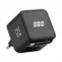 EFB Elektronik G352CE caricabatterie da parete GaN USB-C 35W con cavo retrattile 0,7m, PD3.0 e QC3.0, nero