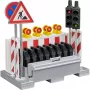 BRUDER set di sicurezza stradale con semaforo