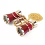 Braun binocolo Opera 3x25 Gold/Burgunder
