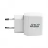 EFB Elektronik G201CE set caricabatterie da parete USB-C GaN 20W con cavo USB-C 2m, PD3.0 e QC3.0, bianco