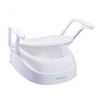 Dietz SmartFix sedile WC con braccioli
