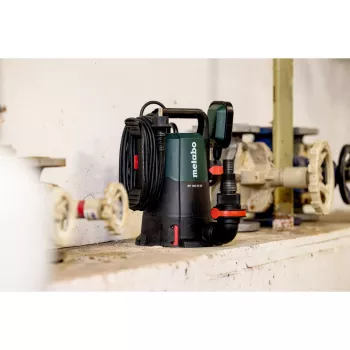 Metabo KP 160-35 SF pompa combinata sommersa/a pressione 500 W, 16000 l/h, 7,5 m, particelle 35 mm, cavo 10 m, nero/verde 601792000