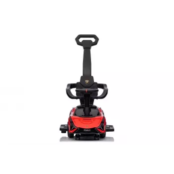 LEAN TOYS Lamborghini QLS-996T auto a spinta con manico rosso