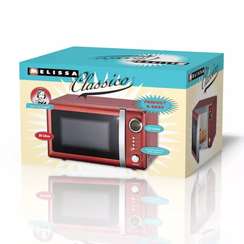 Melissa Solo microonde 700W 20L rosso