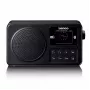 Lenco PDR-033BK radio DAB+/FM portatile con Bluetooth e batteria ricaricabile - nero