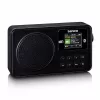 Lenco PDR-033BK radio DAB+/FM portatile con Bluetooth e batteria ricaricabile - nero