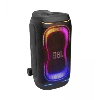 JBL PartyBox 330 altoparlante per feste portatile con 240W RMS, batteria 18h, IPX4 resistente agli schizzi, Bluetooth 5.1, spettacolo di luci dinamico, ruote e manico telescopico, nero