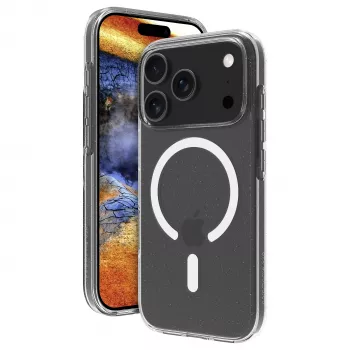 dbramante1928 Greenland Pro custodia posteriore per Apple iPhone 17 Pro - compatibile MagSafe - plastica riciclata - Stardust