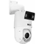 BCS LINE telecamera IP PTZ 4MP con zoom ottico 5x, IR 50m, PoE, IP66, AI SMD Plus