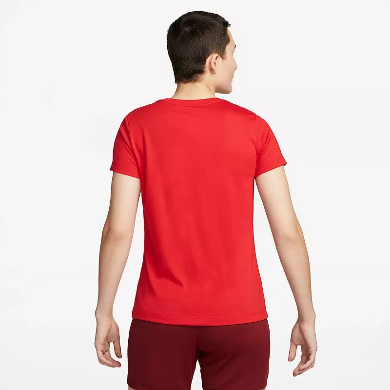 Nike donna Dri-FIT Park 20 t-shirt calcio rosso XS CW6967 657
