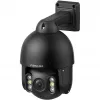 Foscam SD8EP telecamera esterna con rotazione/inclinazione e PoE, 8MP 4K, zoom ottico 4x, IP66, nero