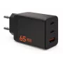 UAG SRGE caricabatterie da parete GaN 65W - 2x USB-C, 1x USB-A, nero