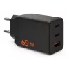UAG SRGE caricabatterie da parete GaN 65W - 2x USB-C, 1x USB-A, nero