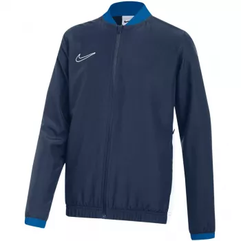 Nike Dri-FIT Academy 25 Felpa con cappuccio e zip integrale bambino - Midnight Navy/Obsidian - XS