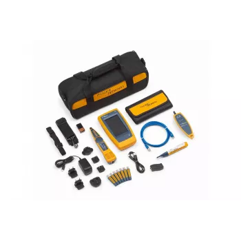 Fluke LIQ-KIT-VFL-FBRLRT Kit tester per cavi Industrial Ethernet e di rete con VFL e misuratore di potenza ottica 5584503