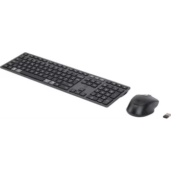 HP 720 Combinazione tastiera e mouse wireless ricaricabile multi-device 9T5A9AA#AC0