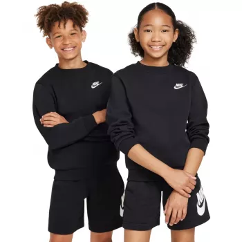 Nike Sportswear Club Fleece Felpa bambino Nero FD3006 010 Taglia M