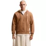 Nike Club BB Full-Zip hoodie uomo marrone chiaro 2XL