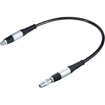 Makita 1916S7-7 tubo flessibile per grasso per DGP180 & GP001G, 600 mm, 690 bar, NPT1/8