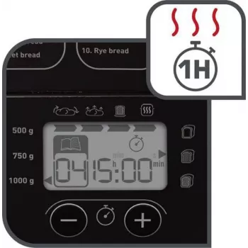 Tefal Pain Plaisir macchina per il pane PF220838, 650 W, nero