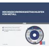 Bosch X571 Best for Metal disco lamellare 125 mm P80 zirconia 2608607338