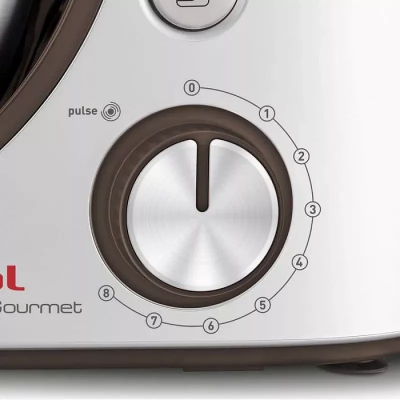 Tefal QB51K138 robot da cucina, 800 W, ciotola 4,8 L, bianco