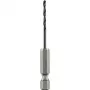 Bosch Accessories 2609255139 punta elicoidale HSS per metallo 2 mm rullata a caldo gambo esagonale 1/4