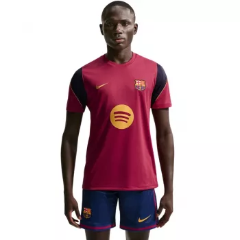 Nike FC Barcelona Strike maglietta da allenamento calcio uomo Dark Wine XL