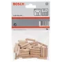 Bosch Tasselli per legno 6 mm x 30 mm, 50 pezzi 2607000444