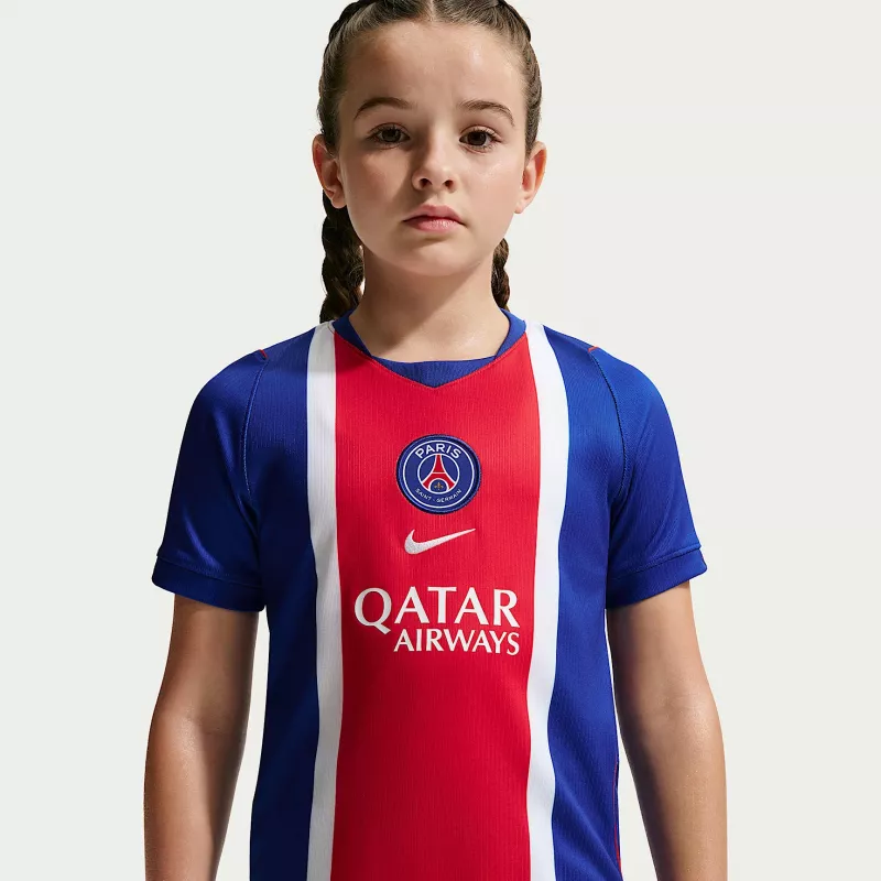 Nike Paris Saint-Germain 2026/27 Stadium Home Maglia bambino blu-rosso XS