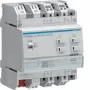Hager TYAS624D Attuatore tapparella/tenda KNX Secure a 4 canali 24V DC