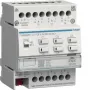 HAGER TYMS646R Attuatore riscaldamento 6 vie KNX Secure con controller