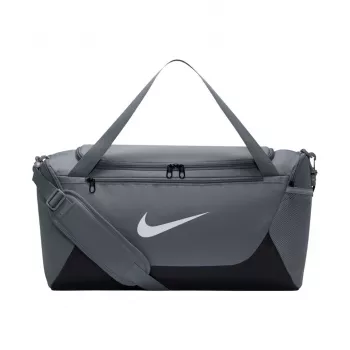 Nike Brasilia S Borsone piccolo grigio scuro/nero