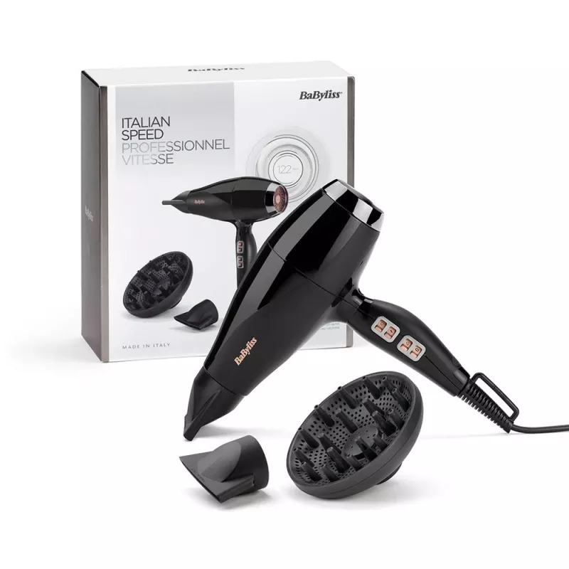 Babyliss Air Power Pro Asciugacapelli, 2300W, nero