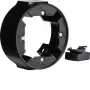 Hager WTD3110BG Cornice da parete 1 modulo serie 1930 nero lucido