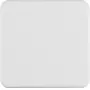 Hager Placca per interruttore a bilanciere bianco polare lucido WWW1000PW