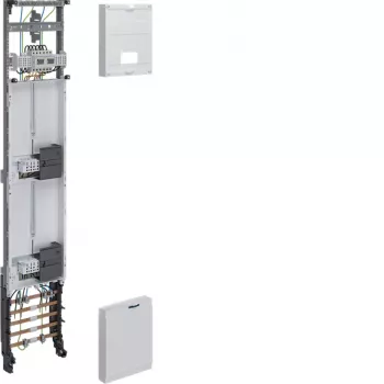 Hager ZH53W3NT universZ quadro completo, 1350x250mm, 3 punti, 2 posti contatore, 10 mm², con funzione di sezionamento