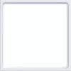 HAGER WAF7074WM anello intermedio placca centrale 51x51mm bianco polare