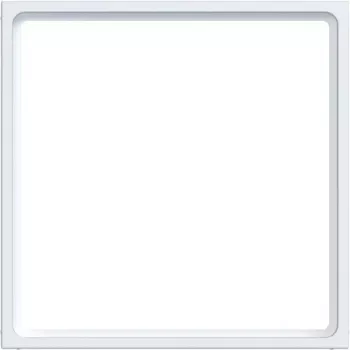 HAGER WAF7074WM anello intermedio placca centrale 51x51mm bianco polare