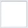 HAGER WAF7074WM anello intermedio placca centrale 51x51mm bianco polare