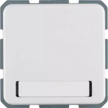 Hager WWS1114PW presa Schuko, bianco polare lucido, 16 A, montaggio a incasso