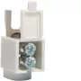 Hager KF81D morsetto di collegamento sbarra collettrice 25mm² con morsetto a forcella
