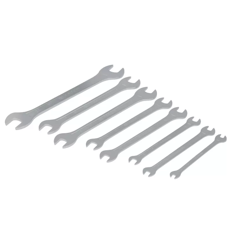 Facom 31.JE8T set chiavi a doppia bocca extra piatte, metriche, 8 pezzi, 6-24 mm