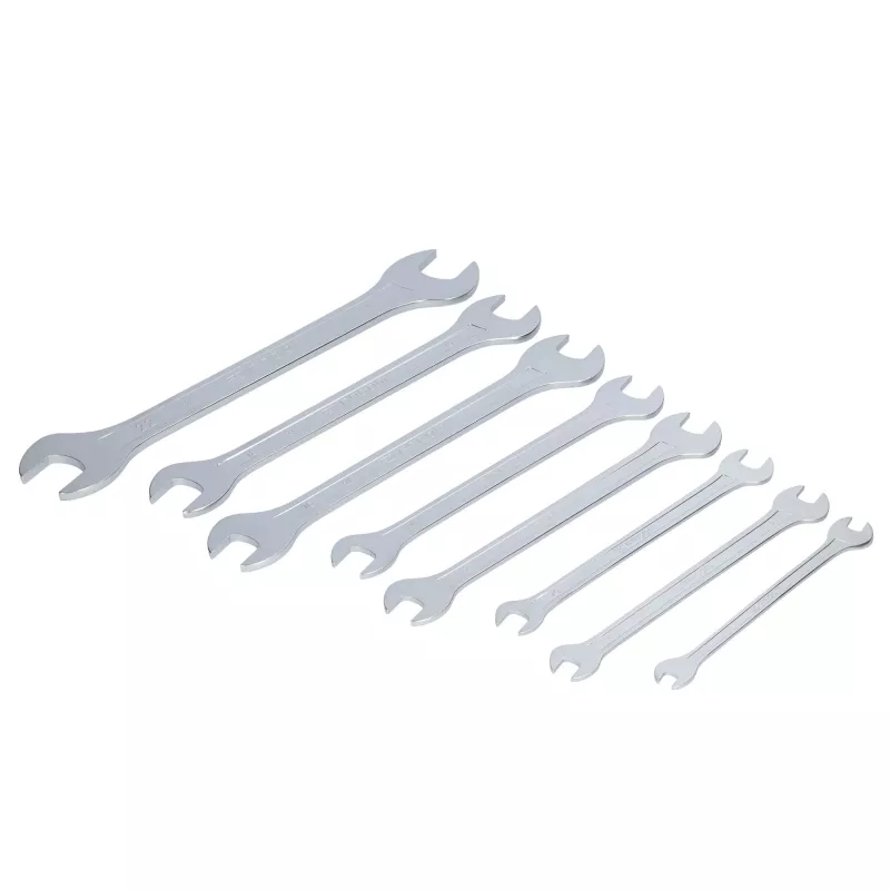 Facom 31.JE8T set chiavi a doppia bocca extra piatte, metriche, 8 pezzi, 6-24 mm