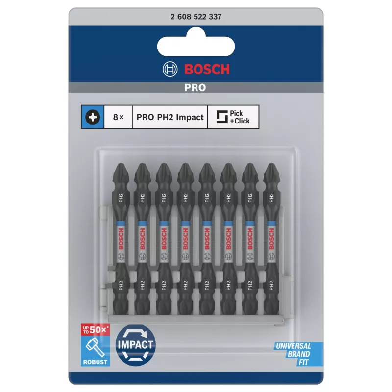 Bosch Accessories 2608522337 set lame doppie Starlock da 8 pezzi