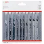 Bosch set lame per seghetto alternativo legno 2607011169 10 pezzi gambo a T HCS