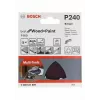 Bosch 2608621689 Disco abrasivo delta P240 93 mm confezione da 5